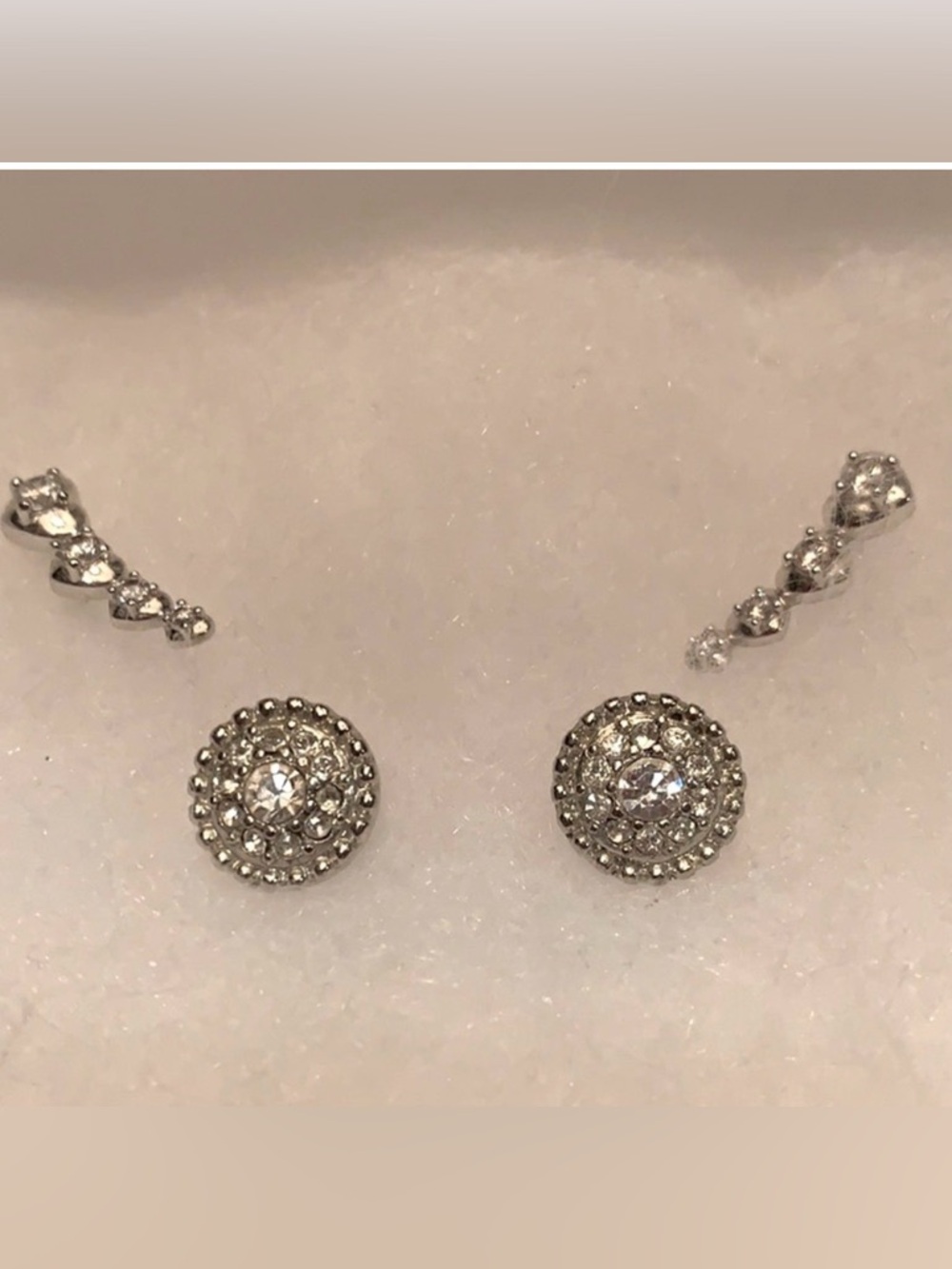 Pair of Crystal Earrings